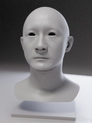 Base mesh generated by Hyper3D with MetaHuman topology.